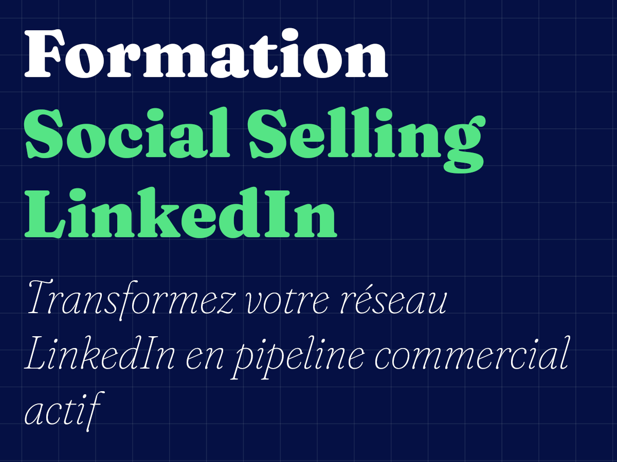 Formation Social Selling Linkedin